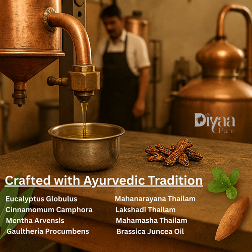 Diyaa Pure Ayurvedic Muscle & Body Pain Oil – 100 ML